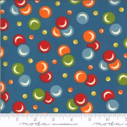 It's Elementary - Bubbles Blue - 25" Bolt End