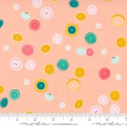 Sew Wonderful - Button Drop Peachy