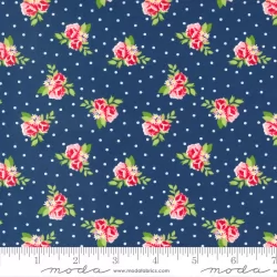 Berry Basket - Tiny Flowers Blueberry