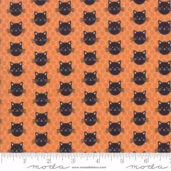 Midnight Magic - Kitty Kitty Pumpkin - 29" Bolt End