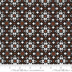Midnight Magic 2 - Flower Tile Midnight Pumpkin