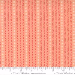 Dandi Duo - Cross Stitch Stripe Peach