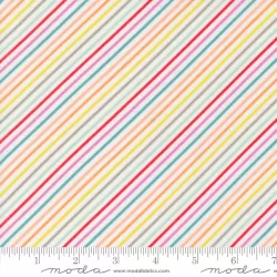 Laguna Sunrise - Stripe Off White