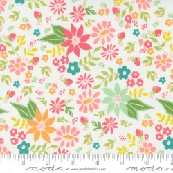 Strawberry Lemonade - Strawberry Blossoms Cloud - 1 Cut FQ