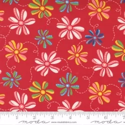 Story Time - Ribbon Daisy Red