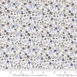 Sun Drenched - Tiny Floral Toss Cloud Indigo