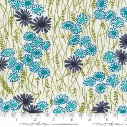 Color Crush - Mingle Off White Turquoise - PRE-ORDER DUE MAY