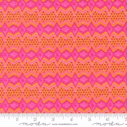 Vintage Soul - Crewel Stripe Hot Pink