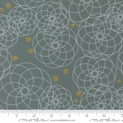 Shimmer by Zen Chic - Swirling Smoke Metallic
