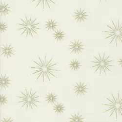 Shimmer by Zen Chic - Stars Ivory Metallic