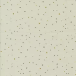 Shimmer by Zen Chic - Snowing Ecru Metallic
