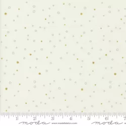 Shimmer by Zen Chic - Snowing Ivory Metallic