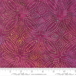Mermaid Batiks - Circles Plum - PRE-ORDER DUE MAY