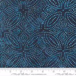 Mermaid Batiks - Circles Deep Sea - PRE-ORDER DUE MAY