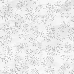 Misty Morning - Delicate Vine Light Gray