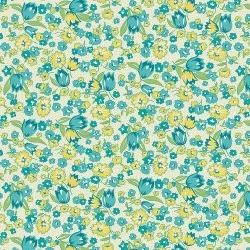 Nana Mae VI - Tulips Aqua