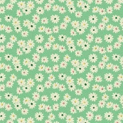 Nana Mae VI - Medium Daisies Green