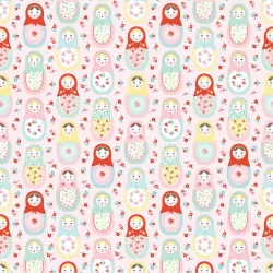 Market Day - Nesting Dolls Pink