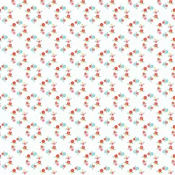 Market Day - Floral Wreath White