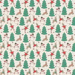 Oh What Fun by Elea Lutz - Skating Deers Natural