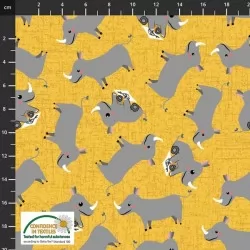 Coco's Safari - Rhinos Yellow