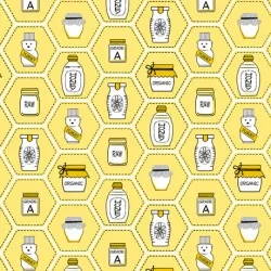 All The Buzz - Honey Jars Yellow
