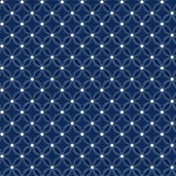 Danbury - Geo Lattice Navy - 1 Cut FQ