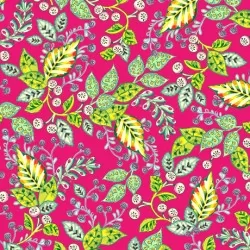 Evelyn - Leaf Vine Pink