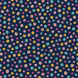 Evelyn - Tiny Floral Navy