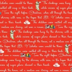 Christmas Joys - Text Red