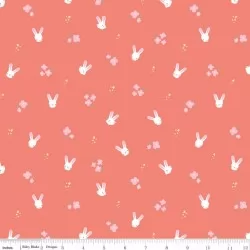 Easter Egg Hunt - Bunnies Coral