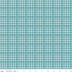 Enchanted Meadow - Houndstooth Azure