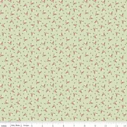 Enchanted Meadow - Scattered Flowers Green