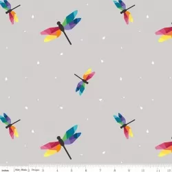 Imagine by Quiet Play - Dragonfly Flight Gray