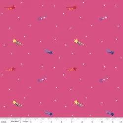 Imagine by Quiet Play - Shooting Stars Hot Pink