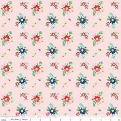 Quilt Fair by Tasha Noel - Floral Pink