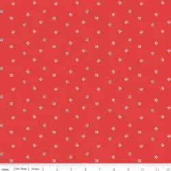 Quilt Fair by Tasha Noel - Sewing Machines Red