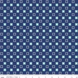 Quilt Fair by Tasha Noel - Quilty Stars Navy