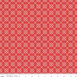 Quilt Fair by Tasha Noel - Quilty Chain Red