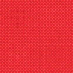 Whimsical Woodland - Circle Dots Red - PRE-ORDER DUE JUNE