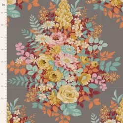 Chic Escape by Tilda - Whimsyflower Grey