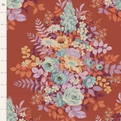 Chic Escape by Tilda - Whimsyflower Rust