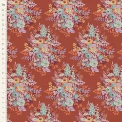 Chic Escape by Tilda - Whimsyflower Rust