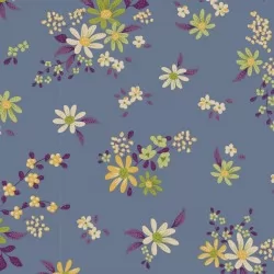 Chic Escape by Tilda - Daisyfield Blue