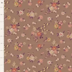 Chic Escape by Tilda - Daisyfield Taupe - 1 Cut FQ
