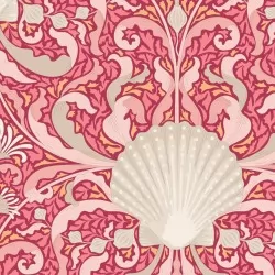 Cotton Beach by Tilda - Scallop Shell Coral 