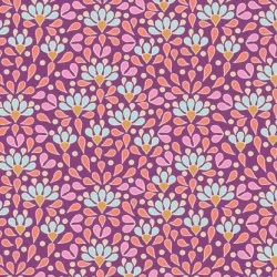 Cotton Beach by Tilda - Sea Anemone Lilac
