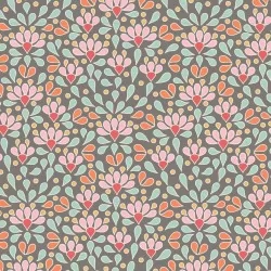 Cotton Beach by Tilda - Sea Anemone Grey - 1 Cut FQ