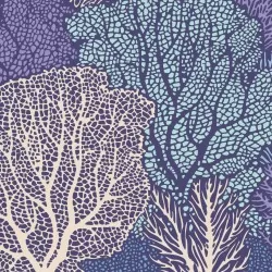 Cotton Beach by Tilda - Coral Reef Blue