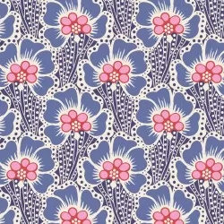 Cotton Beach by Tilda - Ocean Flower Blue